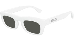 GG1777S 004 Solid White Grey