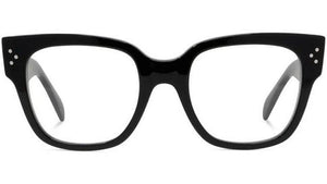 CELINE 3 Dots Black Square Eyeglasses