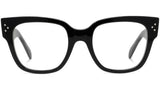 CELINE 3 Dots Black Square Eyeglasses