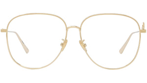 DiorSignatureO AU Gold Pilot Eyeglasses