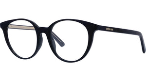 DiorSpiritO RI Black Round Eyeglasses