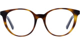 DiorSpiritO RI Havana Round Eyeglasses