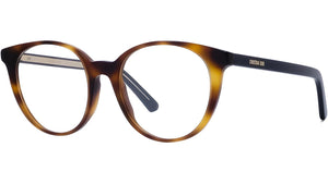 DiorSpiritO RI Havana Round Eyeglasses