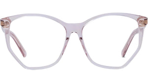 DiorSpiritO BI Pink Geometric Eyeglasses