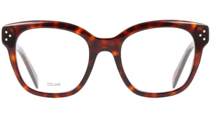 CELINE 3 Dots Havana Square Eyeglasses