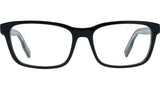 NeoDiorO SU Black Geometric Eyeglasses