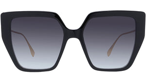 Baguette Black Butterfly Sunglasses