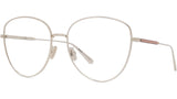 GemDiorO R3U Gold Geometric Eyeglasses