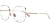 GemDiorO B1U Rose Gold Cat Eye Eyeglasses