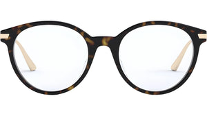 GemDiorO R4I Havana Round Eyeglasses