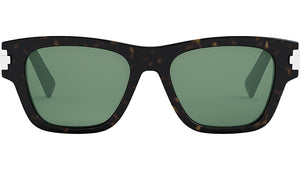 DiorBlackSuit S2U Havana Geometric Sunglasses