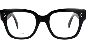 CELINE 3 Dots Black Butterfly Eyeglasses