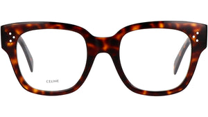 CELINE 3 Dots Havana Butterfly Eyeglasses