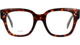 CELINE 3 Dots Havana Butterfly Eyeglasses