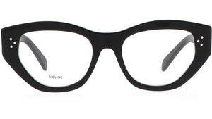 CELINE 3 Dots Black Cat Eye Eyeglasses