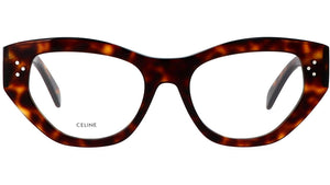 CELINE 3 Dots Havana Cat Eye Eyeglasses