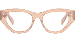 CELINE 3 Dots Pink Cat Eye Eyeglasses