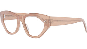 CELINE 3 Dots Pink Cat Eye Eyeglasses