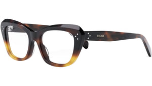 CELINE 3 Dots Black Cat Eye Eyeglasses