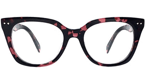 CELINE Thin Dark Havana Butterfly Eyeglasses