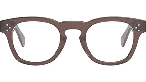 CELINE 3 Dots Taupe Square Eyeglasses