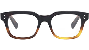 CELINE 3 Dots Black Rectangular Eyeglasses