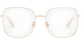 GemDiorO SU Gold Geometric Eyeglasses