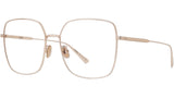 GemDiorO SU Rose Gold Geometric Eyeglasses