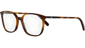 Mini CD O S4I Havana Geometric Eyeglasses