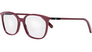 Mini CD O S4I Red Geometric Eyeglasses