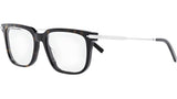 DiorBlackSuitO 12I Havana Geometric Eyeglasses