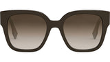 O’Lock Brown Square Eyeglasses