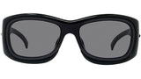 G180 Black Oval Sunglasses