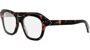 CELINE 3 Dots Dark Havana Geometric Eyeglasses