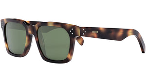 CELINE 3 Dots Havana Geometric Sunglasses