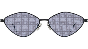 GV Speed Yellow Geometric Sunglasses