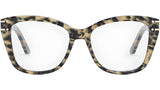 DiorSignatureO B3I Leopard Geometric Eyeglasses