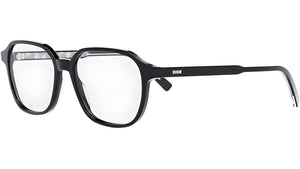 InDiorO S3I Black Geometric Eyeglasses