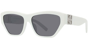 4G White Cat Eye Sunglasses