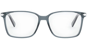 DiorBlackSuitO 14I Grey Geometric Eyeglasses