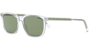 InDior S1I Crystal Green Geometric Sunglasses