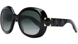 Lady 95.22 R2I Black Round Sunglasses