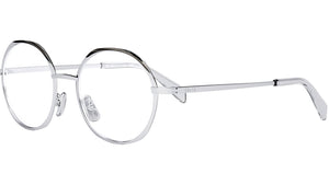 Metal Rose Palladium Geometric Eyeglasses