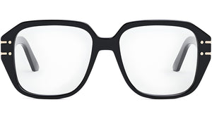 DiorSignatureO S3I Black Geometric Eyeglasses