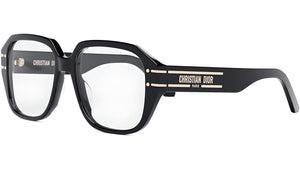 DiorSignatureO S3I Black Geometric Eyeglasses