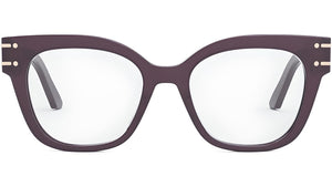 DiorSignatureO B2I Purple Geometric Eyeglasses