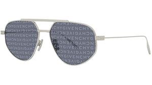 GV Speed Silver Geometric Sunglasses