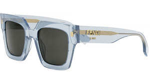 Fendi Roma Blue Square Sunglasses