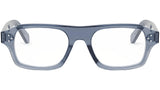 CELINE 3 Dots Blue Rectangular Eyeglasses