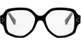 CELINE 3 Dots Black Geometric Eyeglasses